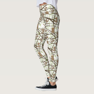 Le Slothmönster Leggings