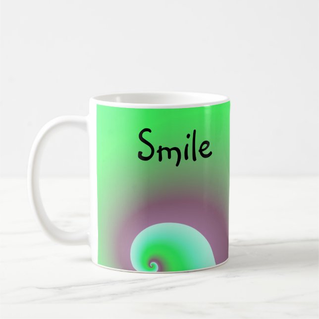 Le Smålogga Var Glad Kaffemugg (Vänster)
