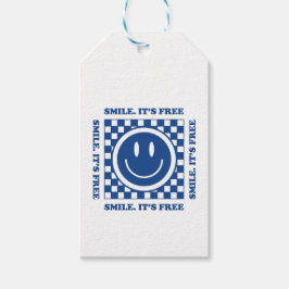 Le smile är gratis presentetikett