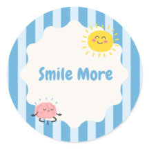 Le Smile More Inspirerande Klistermärke | Sött Pos