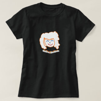 Le Smile Pour Les Oiseaux - Sött Barnslig Teckning T Shirt