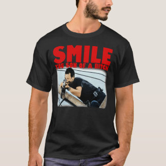 Le smile rolig familj rolig t shirt