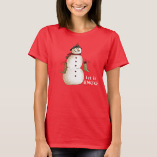 Le snögubbeT-tröja Tee Shirt