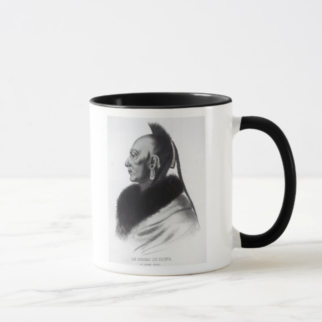 Le Soldat du Chene, en Osage chef Mugg (Höger)
