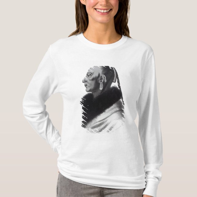 Le Soldat du Chene, en Osage chef T Shirt (Framsida)