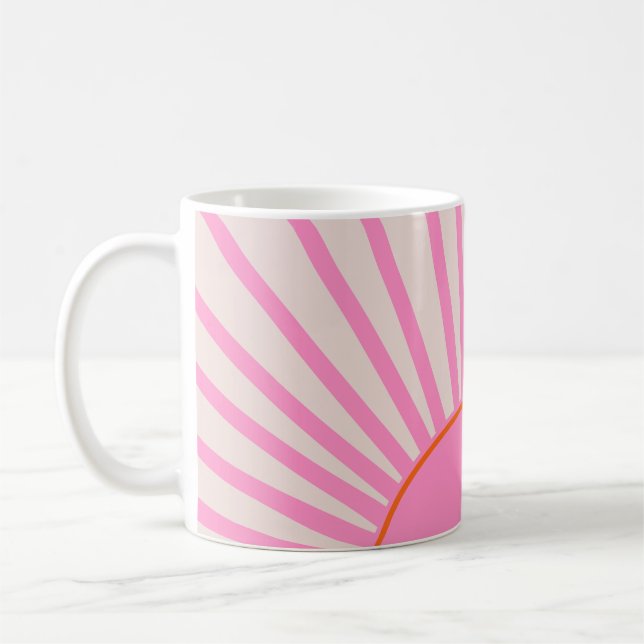 Le Soleil 01 Sol Rosa Sunshine Kaffemugg (Vänster)