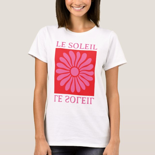 Le soleil t shirt (Framsida)