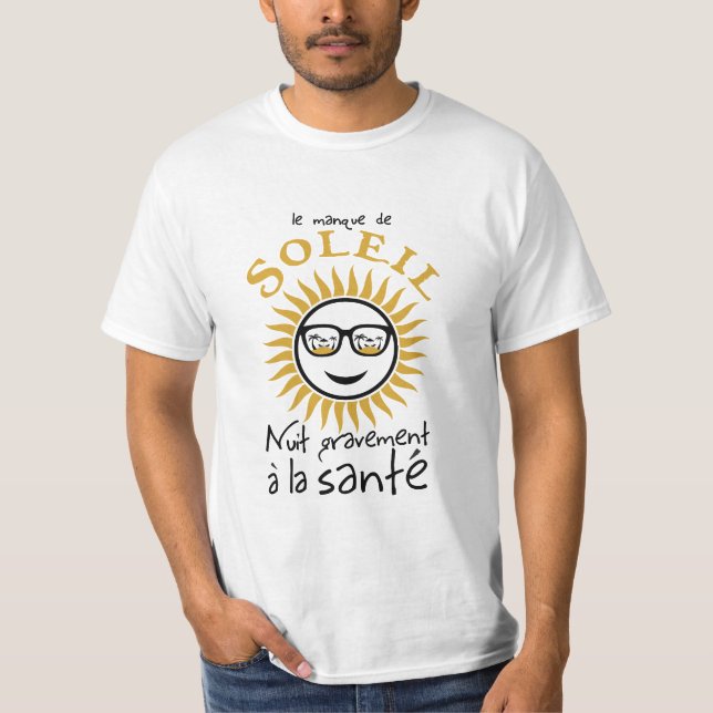 Le soleil t shirt (Framsida)