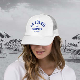Le Soleil Vacances Côte d'Azur Azure Blå Keps