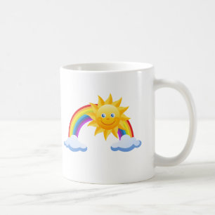Le solskenregnbågen kaffemugg