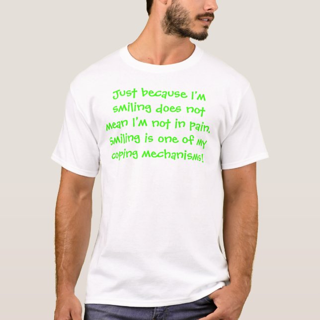 Le som att klara av mekanismen tee shirt (Framsida)