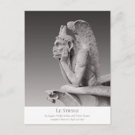 Le Stryge Notre Dame de Paris Skulptur CC1178 Vykort