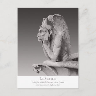 Le Stryge Notre Dame de Paris Skulptur CC1178 Vykort