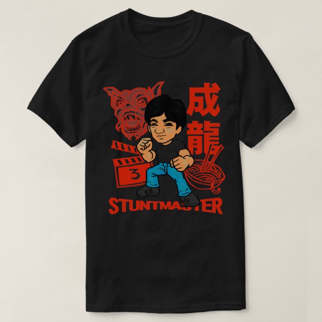 Le Stuntmaster Classique T Shirt (Design framsida)