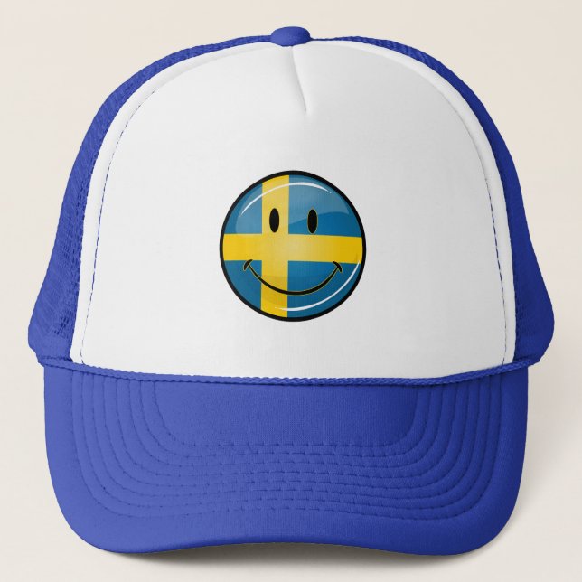 Le svenskflagga keps (Framsida)