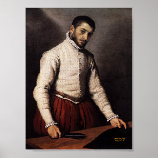 Le Tailleur , Tailor Giovanni Battista Moroni Poster