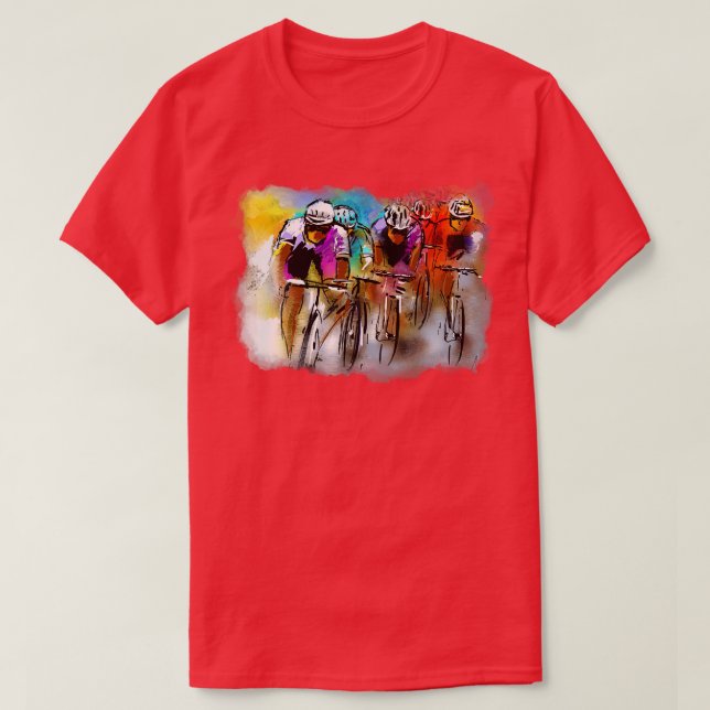 Le Tour de Frankrike 2 T Shirt (Design framsida)