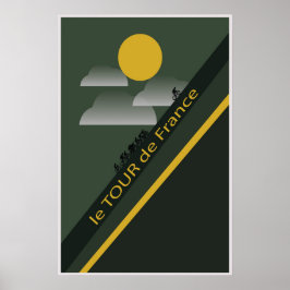 Le Tour de Frankrike Poster