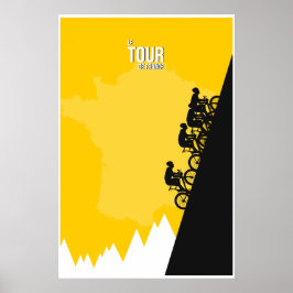 Le Tour De Frankrike Poster