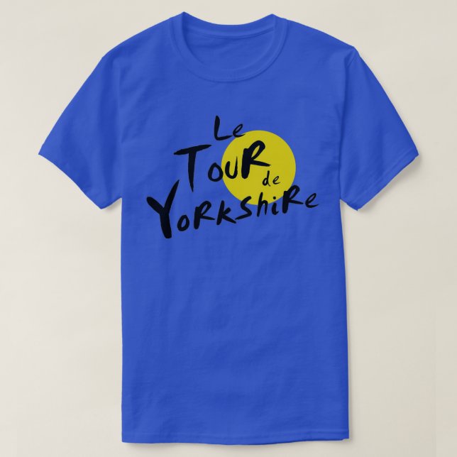 Le Tour de Yorkshire  T Shirt (Design framsida)
