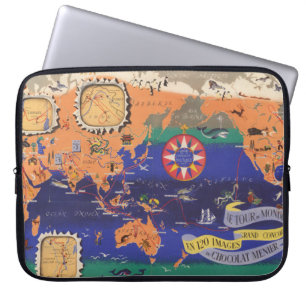 Le Tour du Monde Laptop Fodral