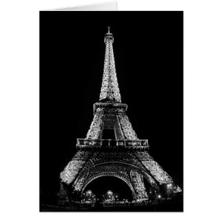 LE TOUR EIFFEL, PARIS, FRANKRIKE HÄLSNINGSKORT