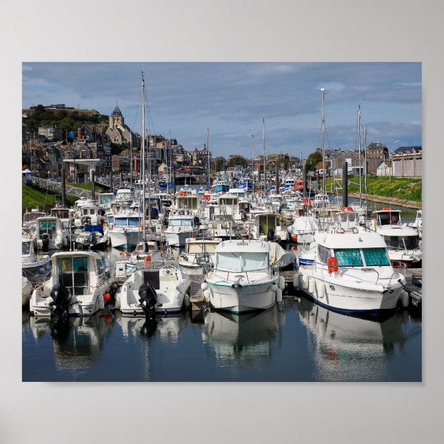 Le Tréport i Frankrike Poster (Framsidan)