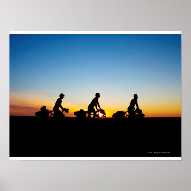 Le trio Solidröm, Sonora, Mexiko Poster (Framsidan)