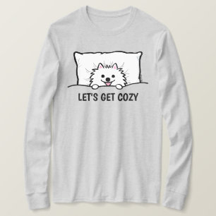 Le ts får in Mysigt Adsible Pommanian Hund Tuckin T Shirt