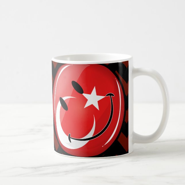 Le turkisk flagga kaffemugg (Höger)