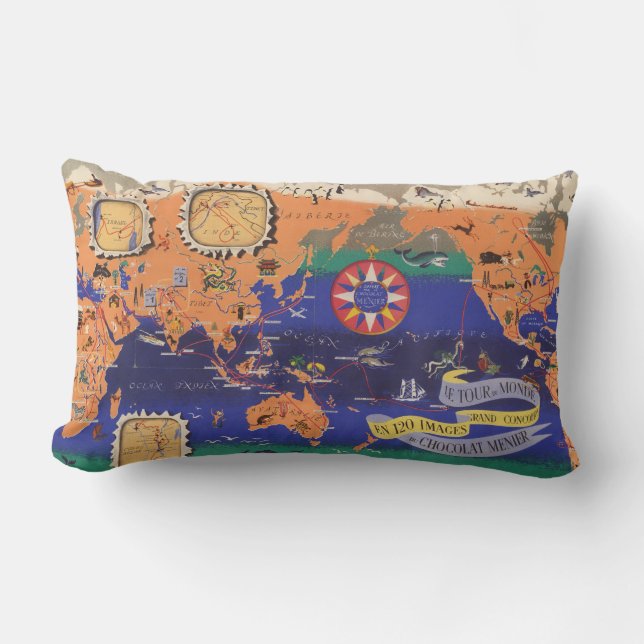 Le Turnera du Monde Lumbarkudde (Framsida)