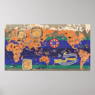 Le Turnera du Monde Poster