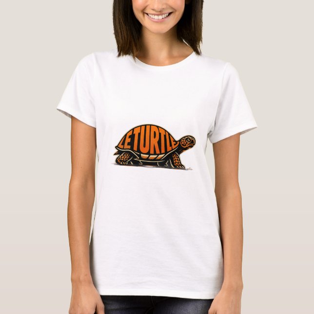 Le Turtle Sköldpadda Tröja (Framsida)
