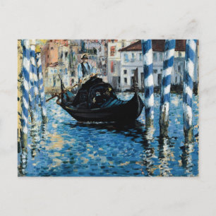 Le Tusen dollar Kanal à Venise - Edouard Manet Vykort