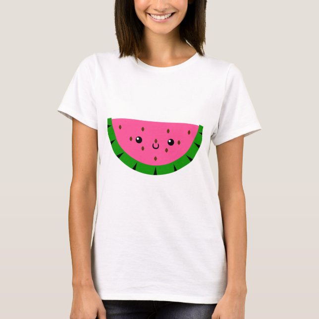 Le vattenmelonen t-shirt (Framsida)