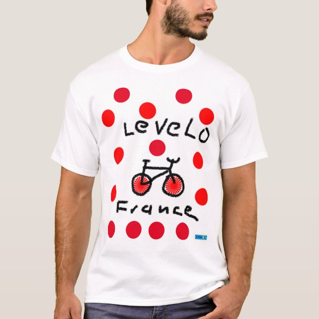 Le Velo Points Tshirt T Shirt (Framsida)