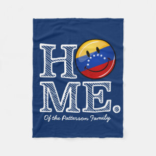 Le Venezualan flaggainflyttningsfest Fleecefilt