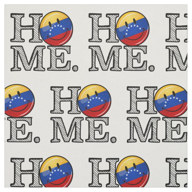 Le Venezualan flaggainflyttningsfest Tyg (Provkarta)