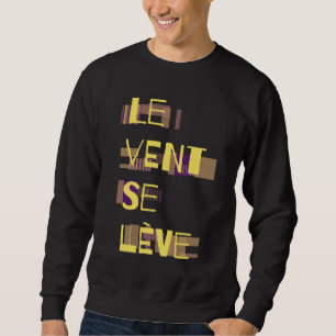 Le Vent Se Leve, Fransk Lång Ärmad Tröja