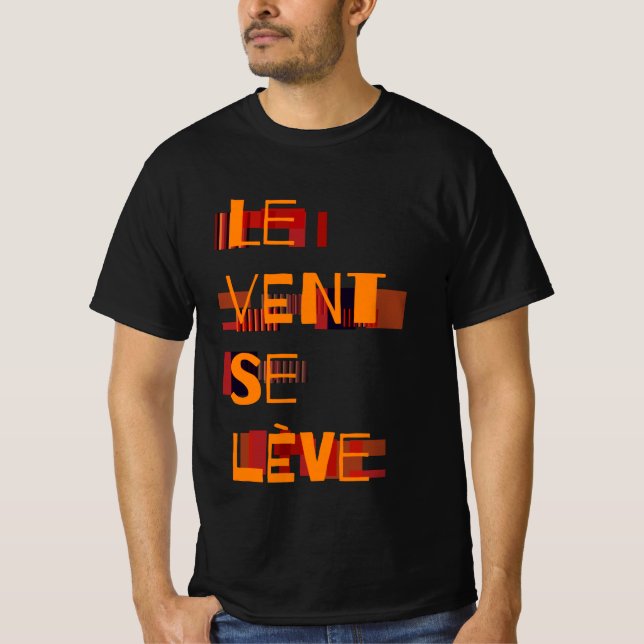 Le Vent Se Leve Japansk T-Shirt (Framsida)