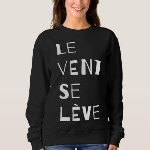 Le Vent Se Leve - White Hoodie T Shirt
