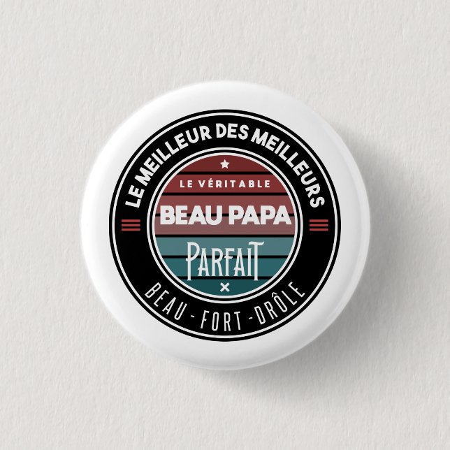 Le véritable beau pappa parfait knapp (Framsida)