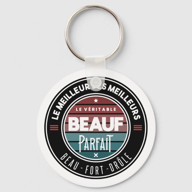 Le véritable beauf parfait nyckelring (Framsida)