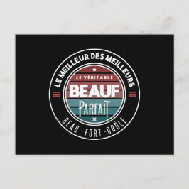 Le véritable beauf parfait vykort
