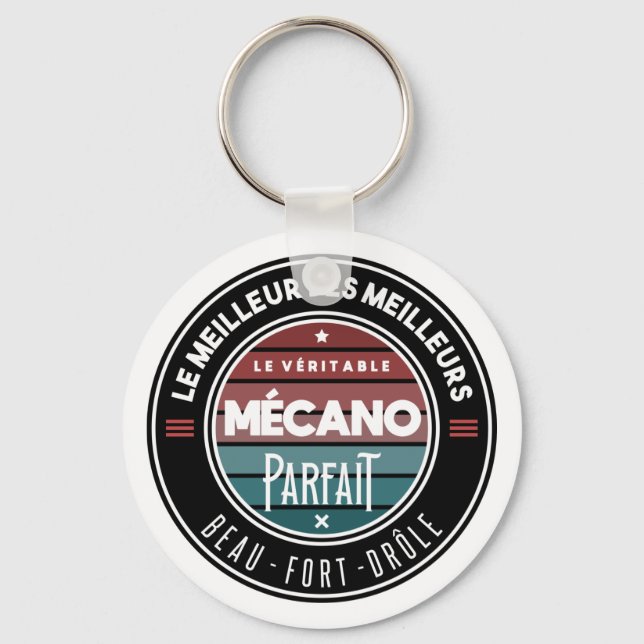 Le véritable mécano parfait nyckelring (Framsida)