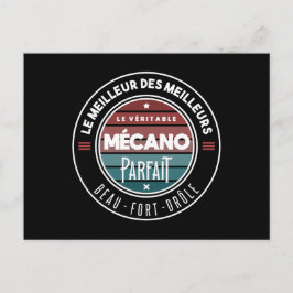Le véritable mécano parfait vykort