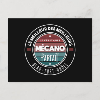 Le véritable mécano parfait vykort