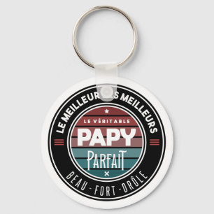 Le véritable papy parfait nyckelring