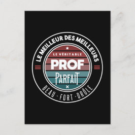 Le véritable prof parfait vykort