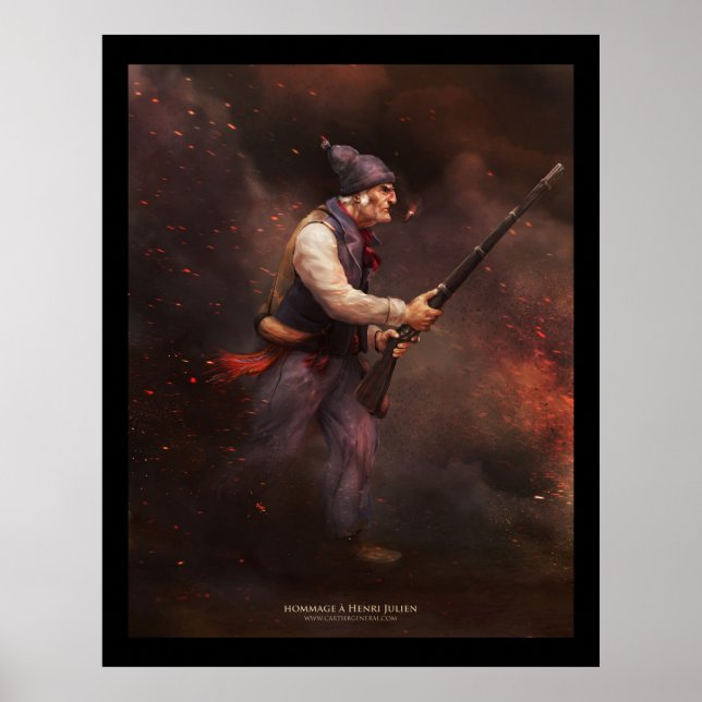 Le vieux de 37, hem à Henri Julien Poster (Framsidan)